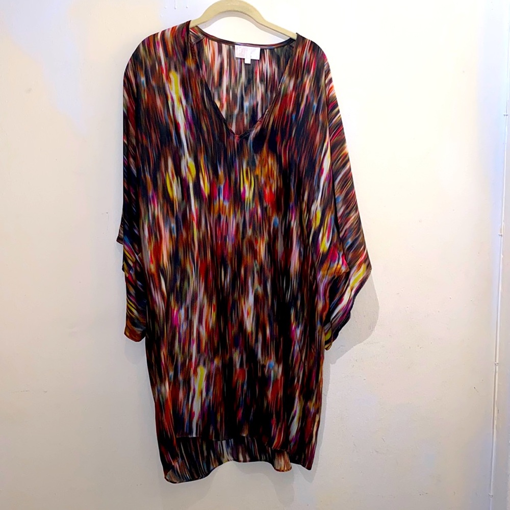 Like new Alexis brand silk printed dress size XS